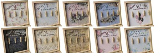 PREZENT NA 40 URODZINY PUDEŁKO Z ŻYCZENIAMI na Arena.pl