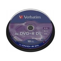 PŁYTY VERBATIM DVD+R DL 8,5GB DOUBLE LAYER 8X XBOX