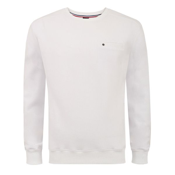 Sweter męski biały Amir Rozmiar - XL zdjęcie 4