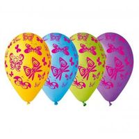 balony premium motyle 12" 5szt urodziny party bal