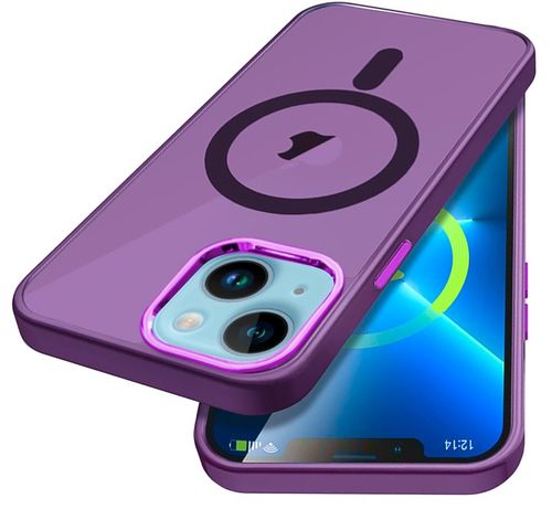 Etui Do iPhone 13 / 14 (Magsafe, Czarne Matowe, Wzmacniane, Trwałe) 2xSzkło na Arena.pl