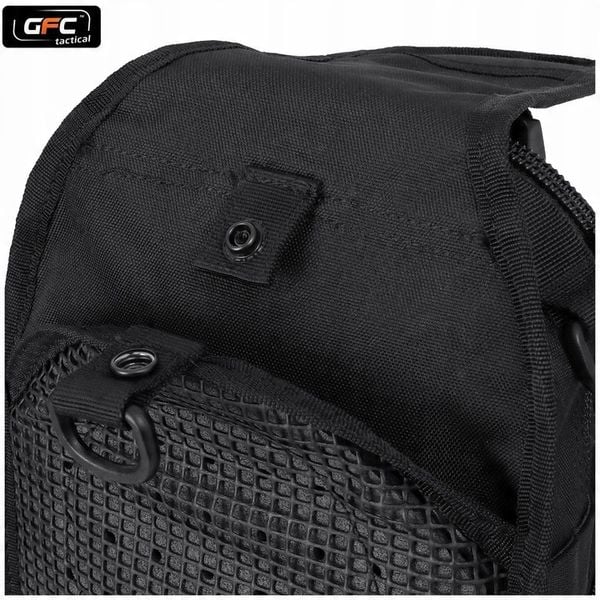 Torba na ramię - czarna zdjęcie 7