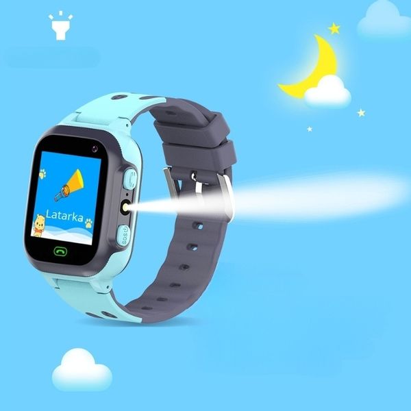 B SMARTWATCH DLA DZIECI ZEGAREK LOKALIZATOR SOS GPS APARAT SIM GRY +GRATIS zdjęcie 2
