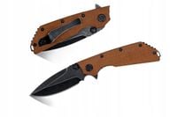 Nóż Eafengrow EF335-BR-MIC składany taktyczny survival stal D2 EDC scyzoryk