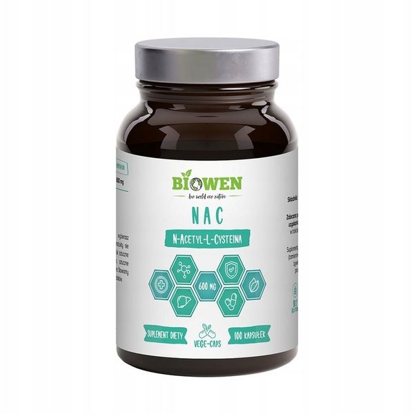 NAC 600 mg - 100 kapsułek - BIOWEN Biowen zdjęcie 1