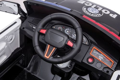 Auto Na Akumulator BBH-021 Policyjne Białe na Arena.pl