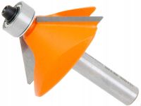 CMT FREZ POJEDYNCZY TRZPIENIOWY DO UKOSOWANIA DREWNA 8X45MM 45° 936.420.11