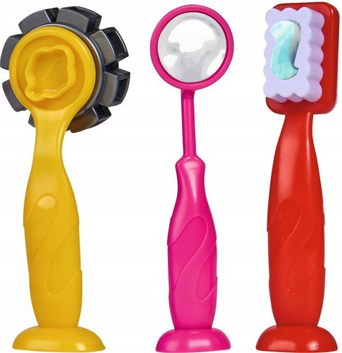 ZESTAW CIASTOLINA MAŁY DENTYSTA KROKODYL MASA PLASTYCZNA + AKCESORIA 7 TUB na Arena.pl