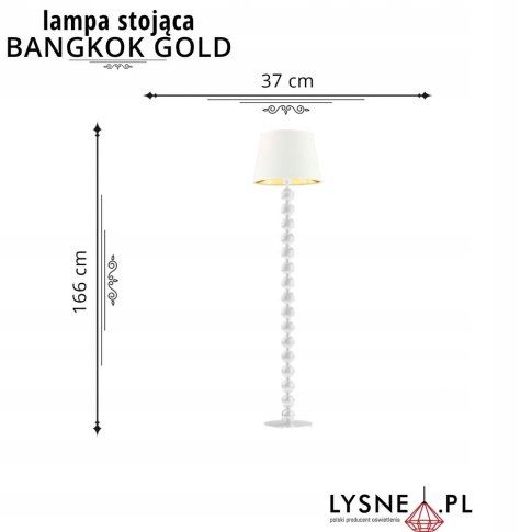 Lampa stojąca podłogowa BANGKOK GOLD na Arena.pl