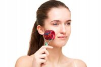 NOWOŚĆ !!! IGŁY POKRYTE SREBREM Wałek do twarzy 3,5 BEZ NIKLU !!!