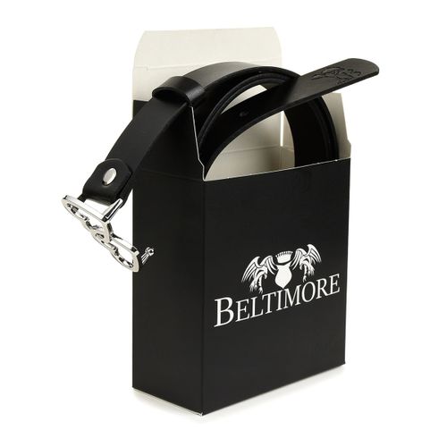 Beltimore Skórzany Pasek Damski Klamra Serca D55 na Arena.pl