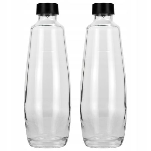2x SZKLANA BUTELKA KARAFKA SODASTREAM 1L DO SATURATORA DUO TYLKO DO na Arena.pl