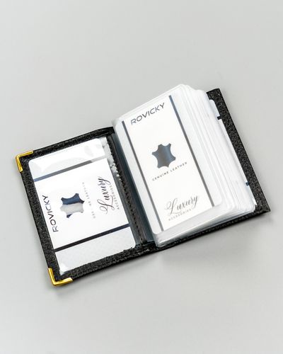 etui na karty skórzane 302-bl-black na Arena.pl
