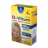 D-Vitum 1000 j.m witamina D - areozol 6 ml