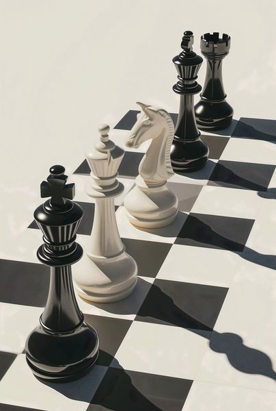 Plakat 68x101cm Szach i Mat zdjęcie 1