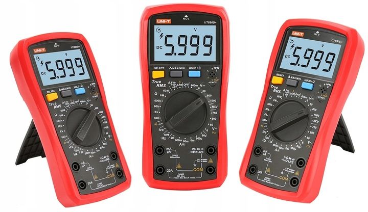 MIERNIK multimetr TrueRMS 20 NCV hFe UNI-T UT890D+ zdjęcie 3