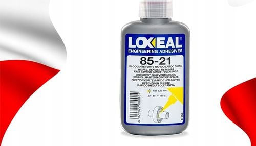 KLEJ DO ŁOŻYSK PIAST TULEI LOXEAL 85-21 MAKSYMALNA SIŁA MOCOWANIA 50 ml na Arena.pl