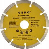 Tarcza diamentowa segmentowa 125mm GEKO G00251