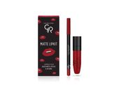Golden Rose Matte Lipkit Scarlet Red Zestaw do makijażu ust Kolor - Scarlet Red