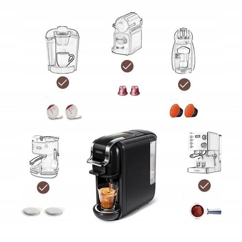 HiBREW H2B 5w1 ekspres do kawy 19Bar ekspres do espresso kompatybilny na Arena.pl