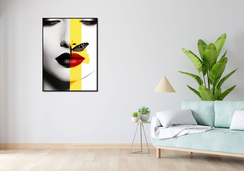 Plakat 75x100cm Motyla Piękność zdjęcie 4