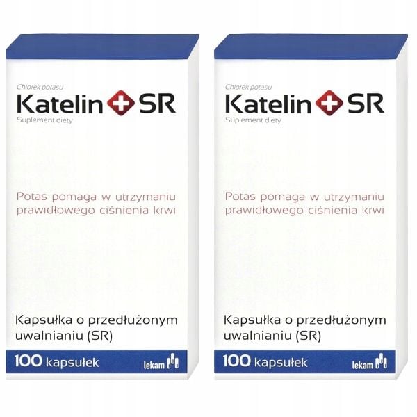 Katelin SR+ Potas O Przedłużonym Uwalnianiu 100 Kapsułek zdjęcie 1