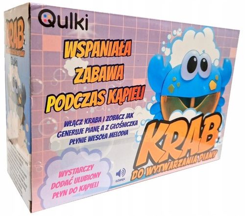 MASZYNKA DO ROBIENIA BĄBELEK PIANY W WANNIE KRAB na Arena.pl