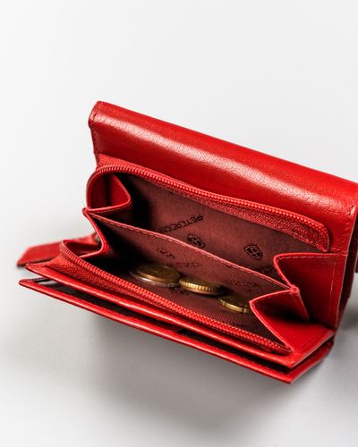 elegancki portfel damski ze skóry naturalnej - peterson na Arena.pl