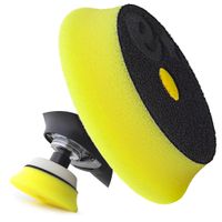 pad polerski mini one step premium 95mm rzep 75mm gąbka tarcza średni