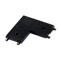 Metalowy L-łącznik do szynoprzewodu Gamma 1-faz czarny