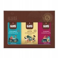 Sati zestaw kaw aromatyzowanych 3x200g BOX kawa mielona smakowa