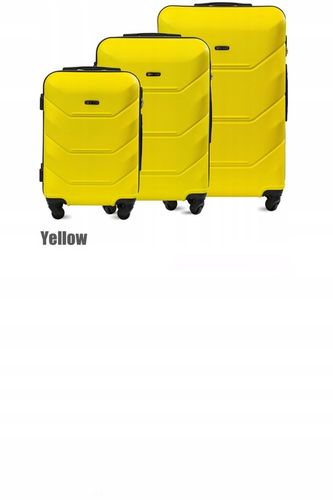 ZESTAW KOMPLET WALIZEK ABS 3IN1 MOCNA TWARDA BLOOM 15 KOLORÓW na Arena.pl