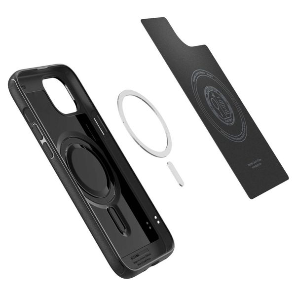 SPIGEN MAG ARMOR MAGSAFE IPHONE 15 MATTE BLACK zdjęcie 8