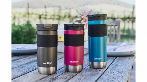 Kubek termiczny Contigo Byron 2.0 470ml - Różowy Mat na Arena.pl