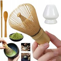 ZESTAW STARTOWY MATCHA ZESTAW DO HERBATY MATCHA DO MIOTŁY OCZYSZCZANIE 4W1