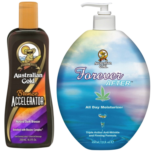 Australian Gold Bronze Accelerator + Forever After Po Opalaniu zdjęcie 1
