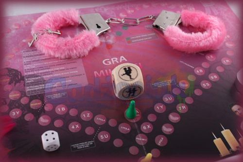 planszowa gra miłości erotyczna dla par kajdanki na Arena.pl