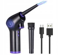 BEZPRZEWODOWY KOMPRESOR MOCNA DMUCHAWA ODKURZACZ SPRĘŻONE POWIETRZE DO AUTA