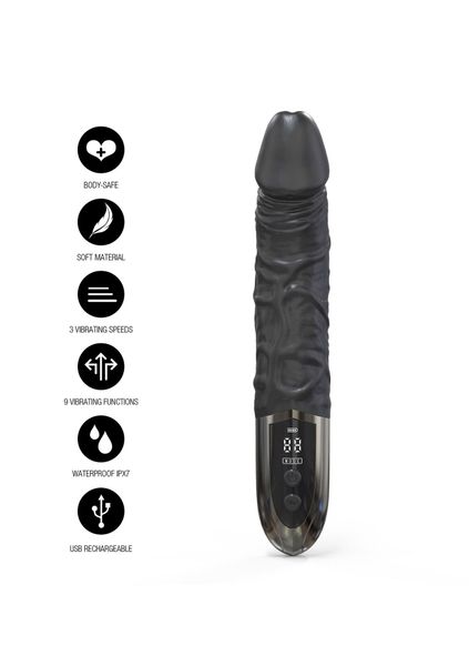 Anal Power Vibrator Black zdjęcie 7