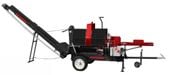 Piło łuparka elektryczna 12 ton 7,5 kW łupiarka kłody śr 38cm mobilna mocna