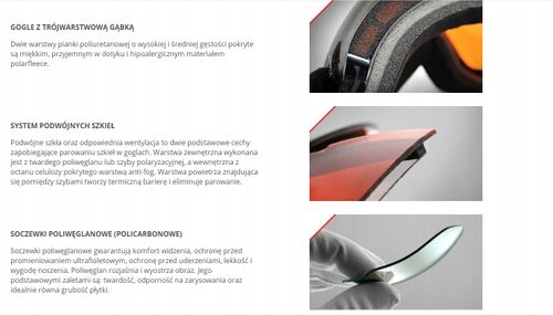 Gogle arctica g-100d snowboard narty na Arena.pl