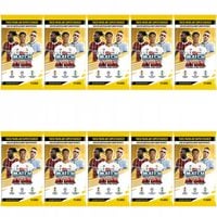 Match Attax 2025 Topps UEFA Zestaw 10 saszetek 120 Kart Piłkarskich