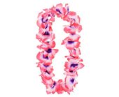 Naszyjnik hawajski różowo biały