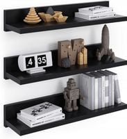 PÓŁKA WISZĄCA ZESTAW 3 SZTUK PÓŁKA ŚCIENNA ŁATWY MONTAŻ PRODUKT POLSKI