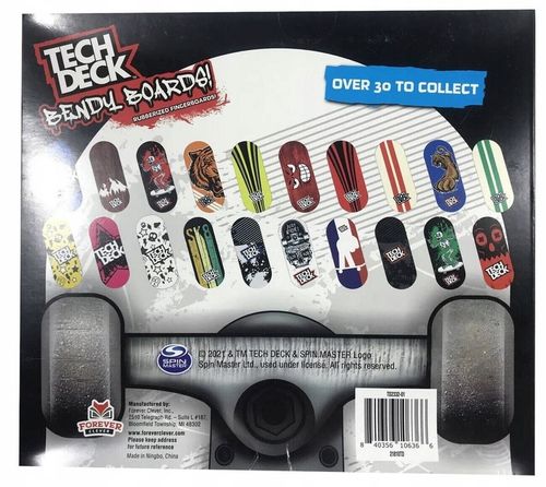 FINGERBOARD MINI DESKOROLKA TECHDECK gumka 10 SZT na Arena.pl