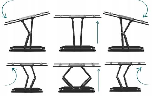 EXTRA MOCNY UCHWYT do TELEWIZORA WIESZAK TV 32-100 cale TEST 80 kg na Arena.pl