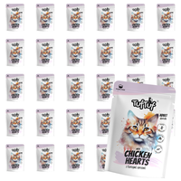 MOKRA KARMA DLA KOTA TufTuf Saszetka mielonka z kurzymi sercami 40x100g