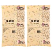 Płatki orkiszowe 1kg (2x500g) NATURALNE wysoka JAKOŚĆ