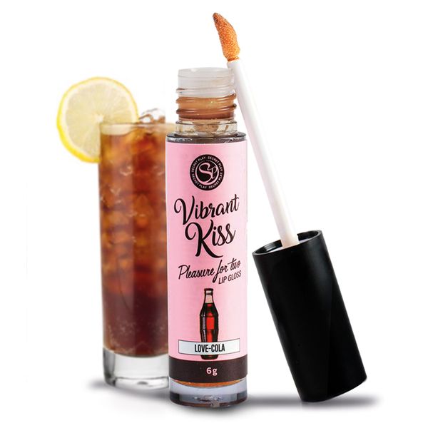 lip gloss vibrant kiss cola zdjęcie 1