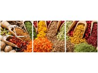 30 90CM OBRAZ 3 ELEM FESTIWAL PRZYPRAW ŚCIENNY PŁOTNO DRUK